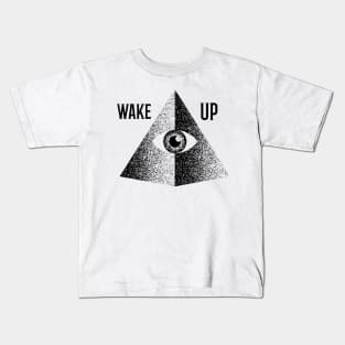 Wake up pyramid Kids T-Shirt